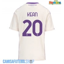 Camisa de time de futebol Fiorentina Moise Kean #20 Replicas 2º Equipamento 2025-26 Manga Curta